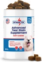 Tear Stain Soft žvečenje Podpira Psi Nega oči Izvleček iz luteina Omega-6 Omega-3 Cranberry pomaga odpraviti Tear Stains Lubricates oči in podpira imunski sistem iz alergij