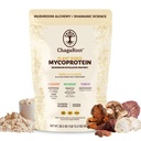 Beljakovine iz Mycoprotein gob v prahu - veganski proteini, na osnovi rastlin, superhrana, glavna mešanica Chaga, Reishi, Turčija rep, Shiitake, Lions Mane - Vanilla (1,76 lb)