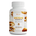 SIRUNES Reishi Gobe Kapsule – 100-Count Reishi Gobe dopolnilo za stres in imunske podpore – 1000mg Superživilske kapsule visoko močne Adaptogene gobe – ne-GMO in naravne