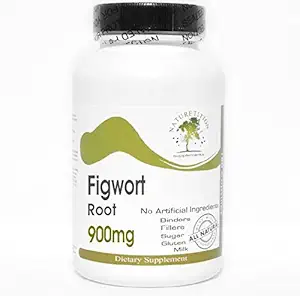 Figwort Root 900mg ~ 180 Kapsule - brez dodatkov ~ Naturetition dopolnila