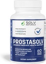 PROSTASOLV Prostate Support for Men's Health - Urinary & Prostata Health Formula z Quercetin, Bromelain, Beta-Sitosterol, Saw Palmetto for Pelvic & Prostate Comfort -60 Caps