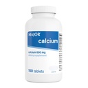 Večje količine 600 mg kalcijevih tablet – dodatek kalcij – število 150 (1 pakiranje)