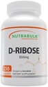 Kapsule D-riboze 4250 mg na odmerek - brez mleka, jajc, glutena, sladkorja - 250 kapsul