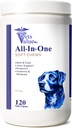 Dog multivitaminski žveči (120 mehkih žvečil) - vse-v-enem Vitamini za pse vseh starosti, velikosti in pasme 