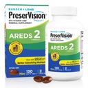 PreserVision AREDS 2 Eye Vitamini, #1 Eye Doctor Priporočeno Blagovna znamka, Lutein in Zeaksantin Dodatek z vitaminom C, Vitamin E,Zinc, in baker, 130 Softgels (Minigels)