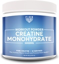 FIOR Pure Kreatin monohidrat v prahu - mikroniziran kreatin za moške in ženske, čist ne-GMO, vegan & gluten brez kreatina v prahu, 5 gramov na obrok, 60 serviranja