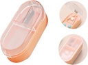 Tablete Cutter, Professional tablete Splitter za rezanje majhne tablete ali velike tablete na pol (Pink)