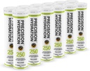 Natančnost Hidracijska Elektrolitna pijača - Multi Jakost Šumeče Hidracijske tablete - Nizka kalorija, Gluten Free, Vegan/Vegetarian Friendly (12 Cevi, 250mg/L - Zelena cev)
