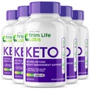 Rize laboratoriji - Trim Life Labs Keto kapsule - hujšanje tablete - Podpora največja moč Formula, Keto+ACV dodatek (300 kapsul)