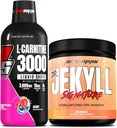 PROSUPPS L-Carnitine 3000 brez stimulantnih tekočinskih strelov (31 strežnikov, Berry) in g. Hyde Signature Series Pred-workout Energy v prahu pijača (30 strežnikov, Orange)