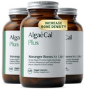 ALGAECAL Ekološki kalcij rdeče alge dodatek za gostoto in moč kosti, vitamin K2 MK7 (100mg), vitamin D3 (1600 i.e.), magnezij (350mg) in sledljive minerale, enostavno požiranje, 120 Veggie Caps
