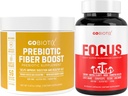 GOBIOTIX Brain & Gut Wellness paket: Fokus gobe kompleks 90 Kapsule + Fiber Dopolnilo 35 Servisi