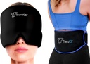 TheraICE Migrena Relief Cap in TheraICE Ledeni paket nazaj pritrditev za bolečine v spodnjem delu hrbta