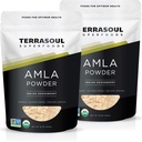 Terrasoul Superfoods Organic Amla Berry Powder (Amalaki), 2 Lbs - bogata z antioksidant vitamin C 