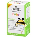 Zarbee's Naturals Baby Vitamin D dodatek, 0.47 Fluid Ounce