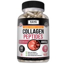 Kaya Naturals Multi collagen peptidi kompleksni prašek za ženske in moške, vrste I, II, III, V & X 