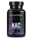 Leviathan Nutrition NAC Supplement N-acetil Cistein za pljuča, jetra, Imunska podpora - Močen antioksidant Podpora za povečanje ravni glutationa 600 mg, 120 kapsul