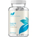 CoQ10 200mg z BioPerin - Izboljšana absorpcija Koencim Q10 200mg Močni antioksidant za energijo in staranje srca - Visoka stabilnost CoQ10 Ubikinon Caps - Izdelano v cGMP US Lab (200 Servings)
