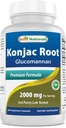 Best Naturals Konjac Koren 2000mg, 180 Count