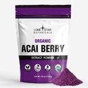 Botanika Lone Star Organic Açai Berry Superfood Powder, 3.52oz (100 Gram), Antioksidanti, Vitamini, Minerali, Zdrava prehrana, Dodaj v Smoothie, Juha, Solata