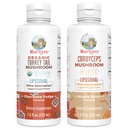 MaryRuth Organics Gobe Liposomals: Turčija rep (Chocolate Fudge) & Cordyceps (Maple Spice) 