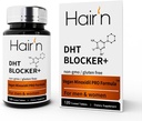 Lasje’n DHT bloker las Rastlinski dodatek, Vegan & rastlin na osnovi formule za moške in ženske, Podpira rast las, Saw Palmetto, Biotin, Capsaicin, in Reishi gobe