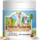 Eggshell v prahu Kalcijev dodatek za pse in mačke(16 oz), odlično za osteoporozo in delo Whelping, Safe Alternative to Bone Meal Powder, Izboljša kosti, Hranila sklepov, Podpira zdrave zobe
