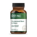 GAIA HERBS PRO Fermentirana pesa & Maca - Zdrava energija in kroženje podpora* - Ledvič zdravje dodatek z peso in korenom - Vegan, Gluten-free, Soy-free - 60 kapsul (30 strežnice)