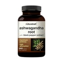 NatureBell Ashwagandha s črnim poprom, 240 Kapsule 