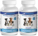 PET DOPOLNILA & HRANILNO LLC Dog Gas Treats - Dog Digestive AID PROBIOTICS - Naravni pristop - Rešitev slabega diha in plina - Proti driski - acidofil za pse - 2 steklenici (120 Treats)