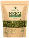 Neem Leats Crushed (Ne v prahu), Dobro, da sveže Neem List čaj 300 Grams (10.6 Oz), Zeliščni dodatki - HerbsIndia