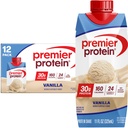 Premier Protein Shake, Vanilla, 30g Protein, 11 fl oz, pakiranje po 12 (Packaging May Vary)