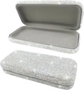 Bling Sunglass Case,Shiny Diamond Sunglass Hard Case Cute Glass Case,Rhinestone Okular Case Za ženske