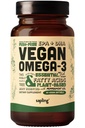 Veganska Omega 3 Dodatek - Rastlinska osnova DHA & EPA Maščobne kisline - Carrageenan Free, alternativa ribjemu olju, podpira srce, možgani, skupno zdravje - Trajno izvorno Algae - 60 Softgels