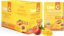 Ener-C Peach Mango Multivitaminski drink Mix Powder Vitamin C 1000mg & Elektroliti s pravim sadnim sokom Naravna energija & Imunska podpora za ženske in moške - Non-GMO Vegan & Gluten Free - 30 Count