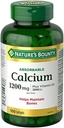 Bounty narave Absorbljivi kalcij 1200 mg plus vitamin D3 1000IU 100 število