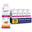 Nepro Nutrition Shake za ljudi na dializi, 19g beljakovine, 420 kalorij, maslo pekan, 8 fl oz, pakiranje po 24