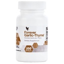 Večno življenje - Forever Česen-Thyme - Kardiovaskularna in Imunska podpora z 10 mg česnovega ekstrakta & 50mg powder Thyme Leaf - Brez vonja Softgel, Gluten-free - 100 Softgels