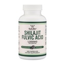 Shilajit Pure Himalajski Kapsule (20% Fulvic Acid Supplement) 1000mg avtentičnega Shilajit Extract na strežbo, 120 Število (Visoko v sledovih mineralov, brez polnil) z dvojnim lesom