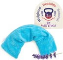 gretja vroče-Pak, mikrowavable Neck Ovitek - ogrevanje in hlajenje Plush Pad za pomiritev - Težan in ogrevan vrat Warmer s scented sivke - Mikrovalovna toplotna Pad za bolečine in bolečine - modra