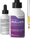 TriGuard MULLEIN Plus - Mullein Leaf Extract, Elderberry Extract & Olive Leaf Extract 2 fl oz | Supports Healthy Respiratory Function & Immune System | Alcohol-Free, Non-GMO, Tastes Great, Made in USA