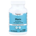 Vitacost Niacin Nezardevanje - 1000 mg na odmerek - 100 kapsul