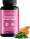 NaturalFem Premium Adaptogeni dodatki za ženske z zelišči Botanicals, kot so Rhodiola Rosea Extract, Kurkuma, Maca Root za boljši adaptogeni odziv, Focus & Mood podpora dodatek - 90 Kapsule