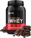 OPTIMUM GOLD STANDARD 100% sirotkinih beljakovin v prahu, Mocha Cappuccino, 2 funta