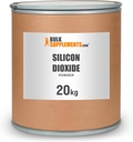 BulkSupplements.com silicijev dioksid v prahu (20 kg) (paka z 1)
