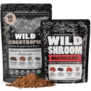 Kokotropne organske gobe Cacao Mix (16oz) & Master goba mešanica (4oz) paket za energijo in duševno jasnost