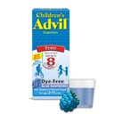 Otroški Advil Suspenzija (4 fl. oz, Blue Raspberry-Flavored), 100mg Ibuprofen Fever Reducer/Pain Reliever, Tekočina Medicine, Starost 2 – 11