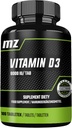 Vitamin D3 2000 i.e. v tableti - 180 tablet - Traja 720 postrežbe - Podpira kalcij ravnotežje in zdravje kosti - prehranska dopolnila MZ