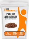 BulkSupplements.com Pygeum Africanum Extract Powder - iz Pygeum Bark, prehranska dopolnila - Gluten Free - 5g na Serving, 250g (8.8 oz) (Pack of 1)
