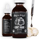Hodgins Žetev Ekološki lev Mane Sadje telo ekstrakt Tinktura - Gobe dopolnilo za zdravje možganov in duševno fokus - Dual Extract Formula - Extra koncentrat - 2 fl oz steklenica